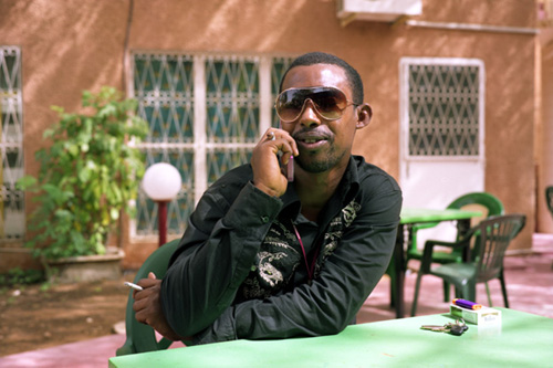 DJ Paco (Papis), DJ, animateur radio et rappeur, Radio Jeunesse, Nouakchott, Mauritanie